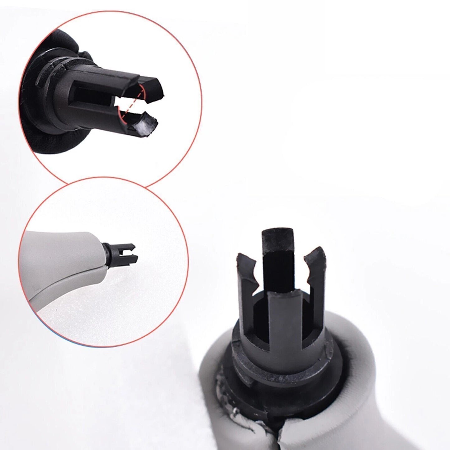 Shifter Knob W/ Boot Kit for Mercedes Benz C E GLK X204 W204 W212 (2008-2015)