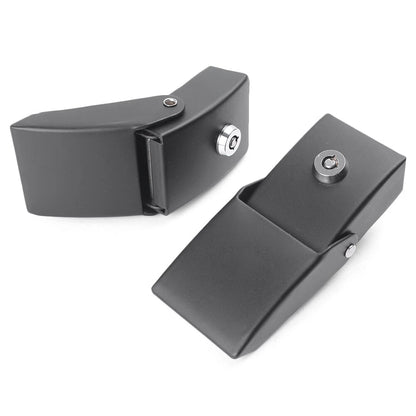 Metal Locking ABS Bracket Hood Lock Catch Latches Kit for Jeep Wrangler (2007-2017)