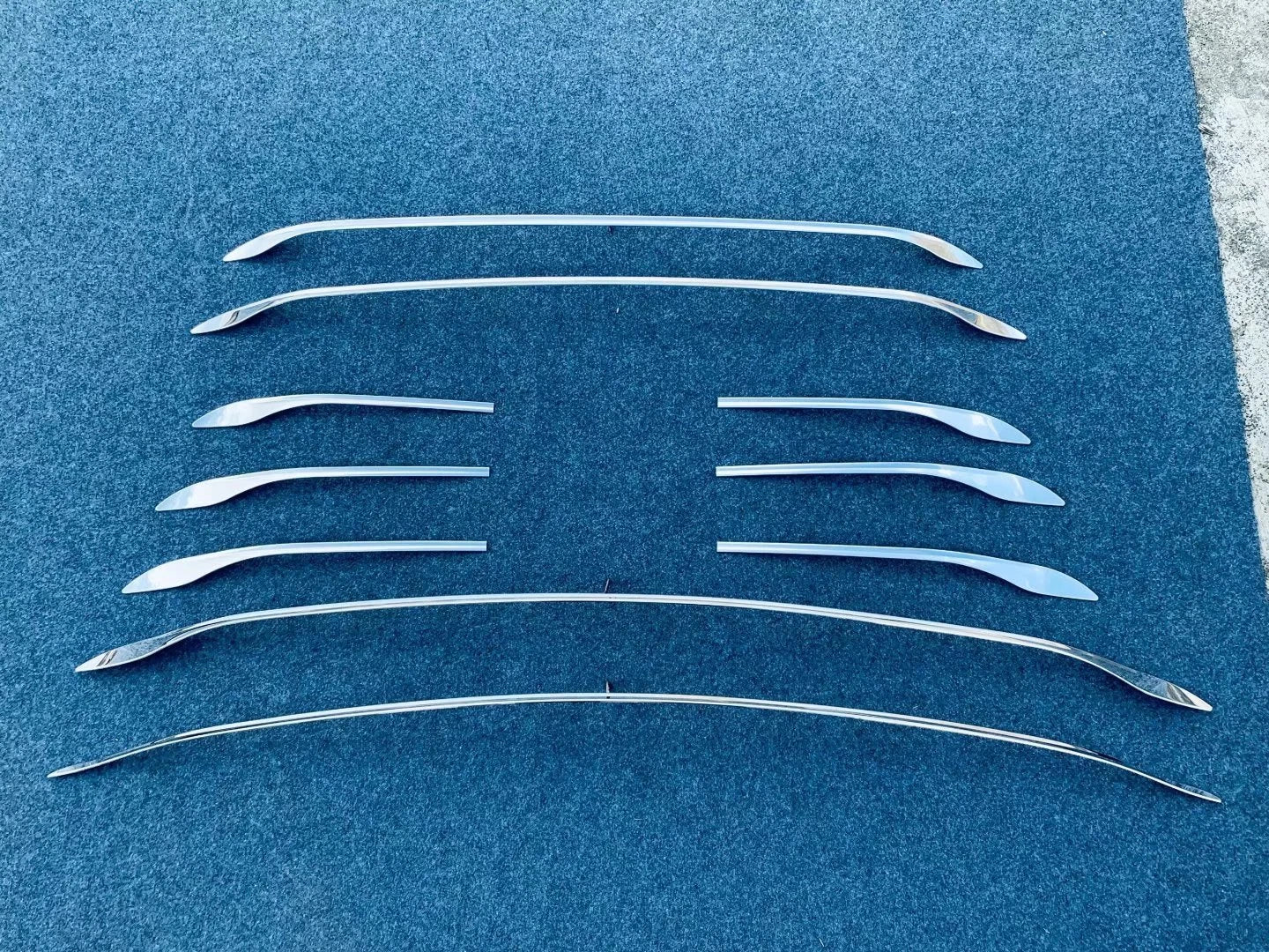 Front Central Grille Decor Molding Steel Trim for Toyota Harrier Venza (2020-2024)