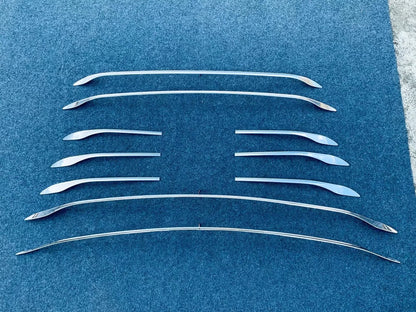 Front Central Grille Decor Molding Steel Trim for Toyota Harrier Venza (2020-2024)