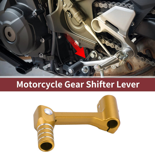 Gear Shifter Lever Folding for Bosuer Cheetah Gold Tone