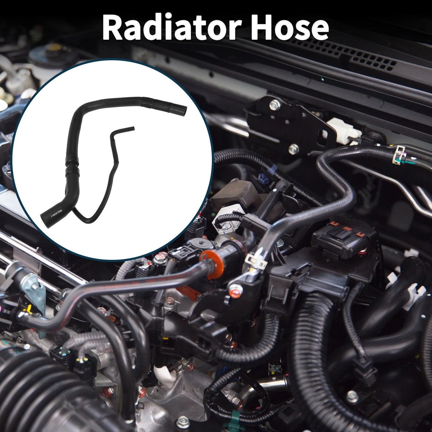 Upper Radiator Hose for Ford Explorer (2011-2019) - Rubber 1 Pc