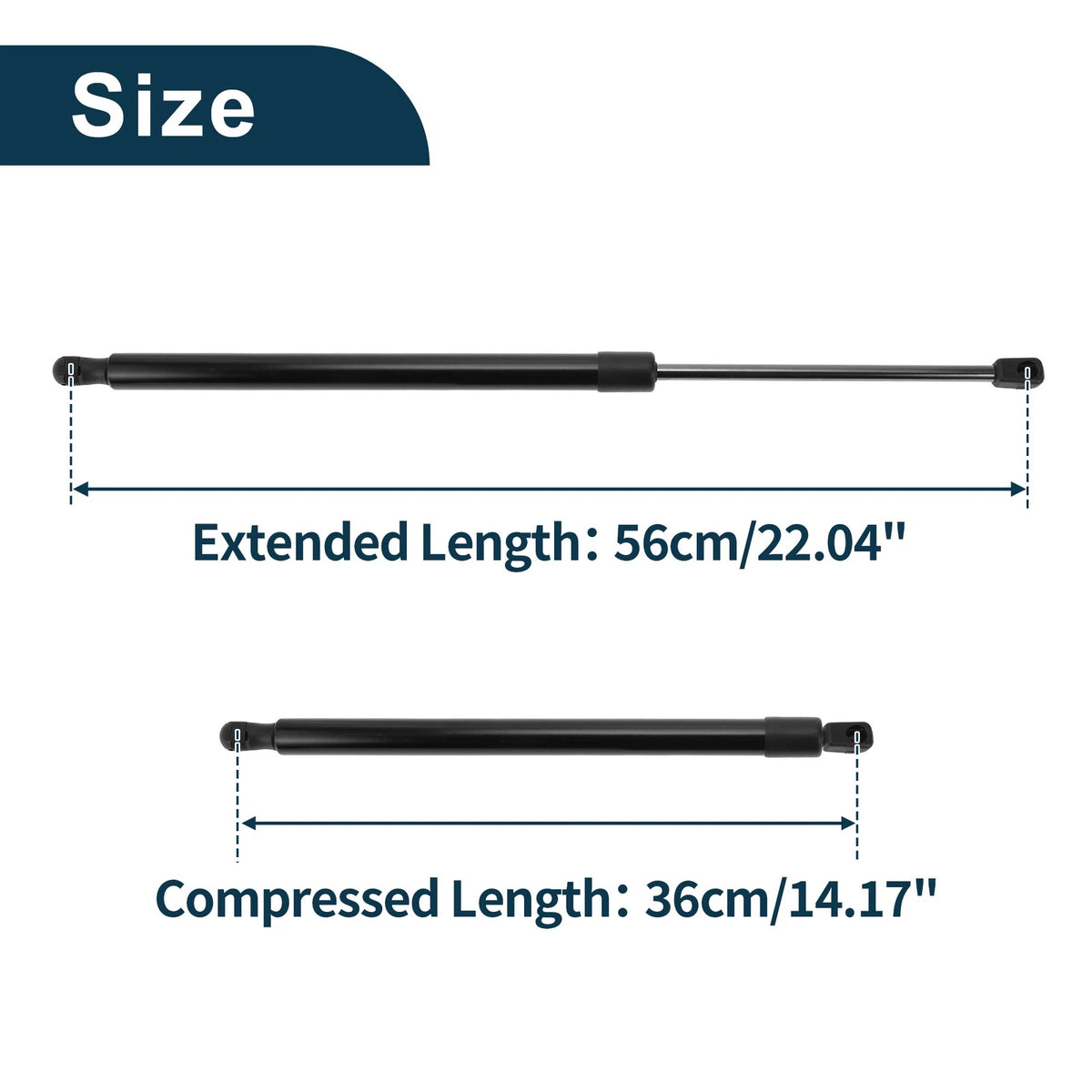 Rear Hatch Lift Supports for Ford Escape (2001-2007)