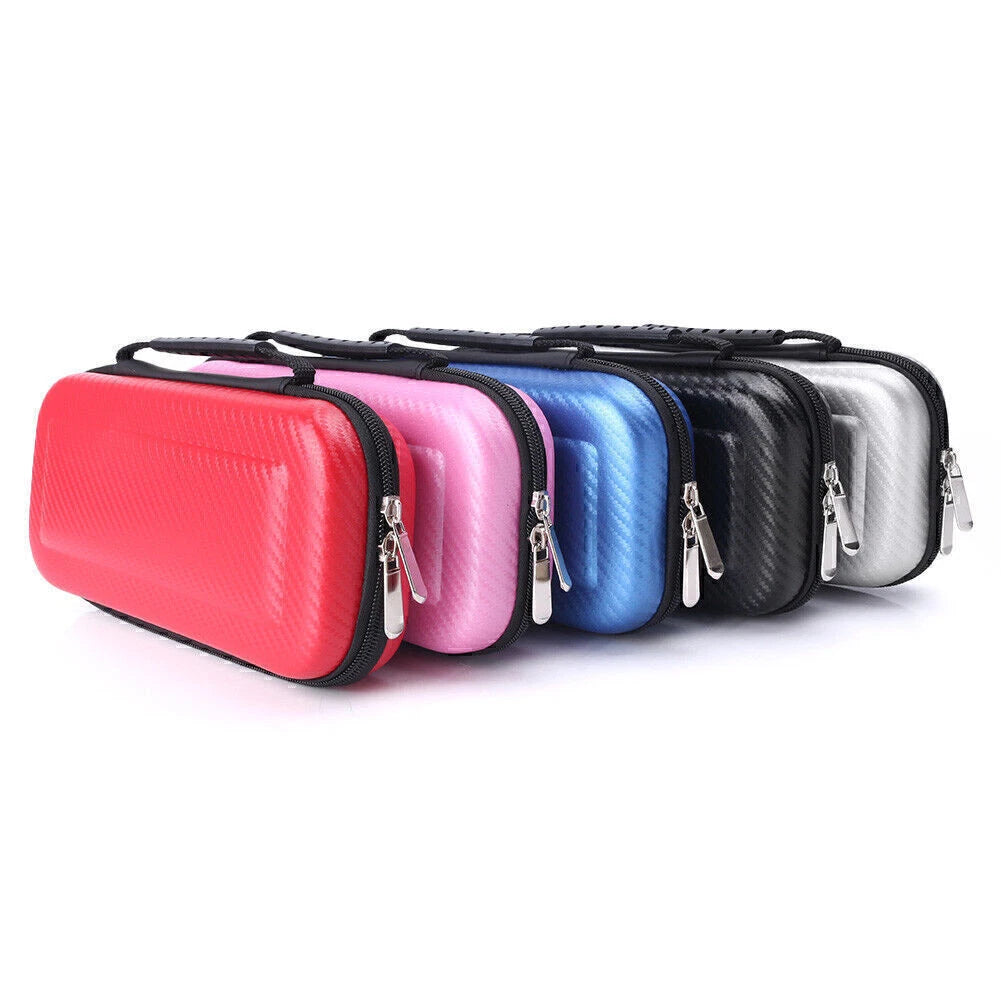 Carbon Fiber Hard Shell Portable Bag Kit for Nintendo Switch (2017-Present)