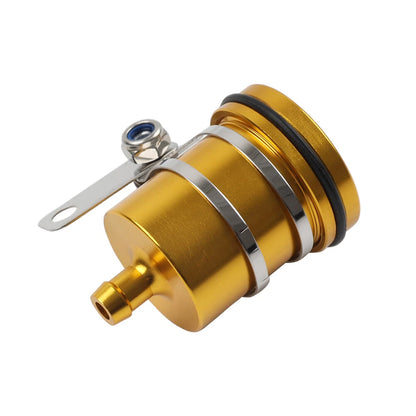 Gold Rear Brake Fluid Reservoir Clutch Oil Cup for Yamaha YZF R1 R3 R6 R25