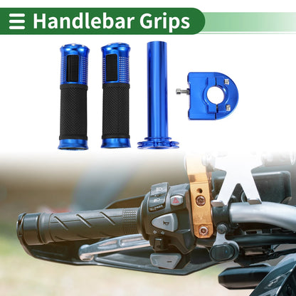 Hand Grips Cover / Handlebar Cover Checkered Diamond Pattern for Motorcycle