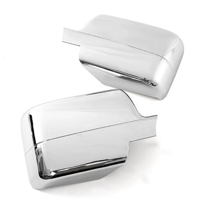 Chrome Full Mirror Covers for 2004-2008 Ford F150 (2 x Caps)