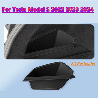 Rear Trunk Storage Box Partition for Tesla Model S (2022–2024)