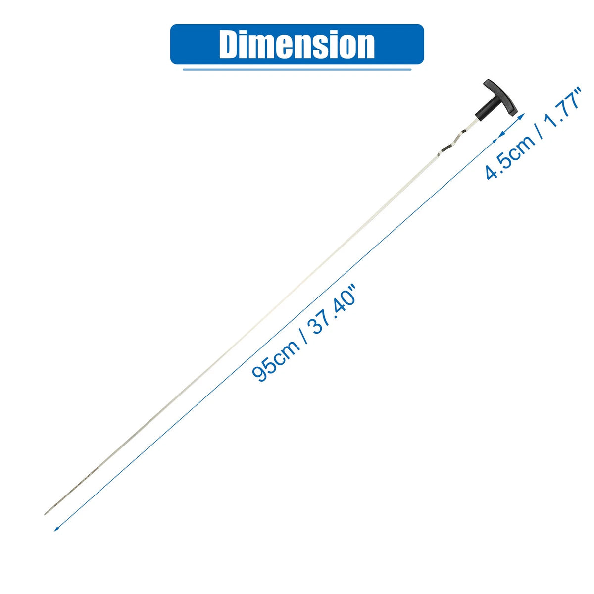 Engine Oil Fluid Level Dipstick for Ford E-350 Club Wagon (1992-1996)