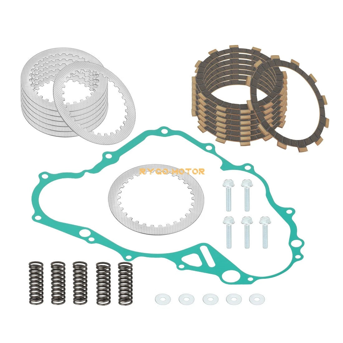 Clutch Friction and Steel Plates Springs for Yamaha WR250F YZ250FX (2015–2019)