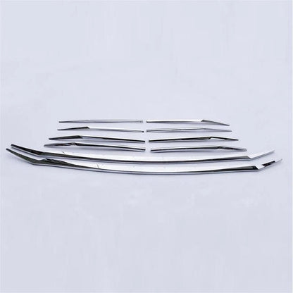 Chrome Front Lower Grille Stripe Cover Trim for Toyota Sienna (2018-2020) 10 x pcs