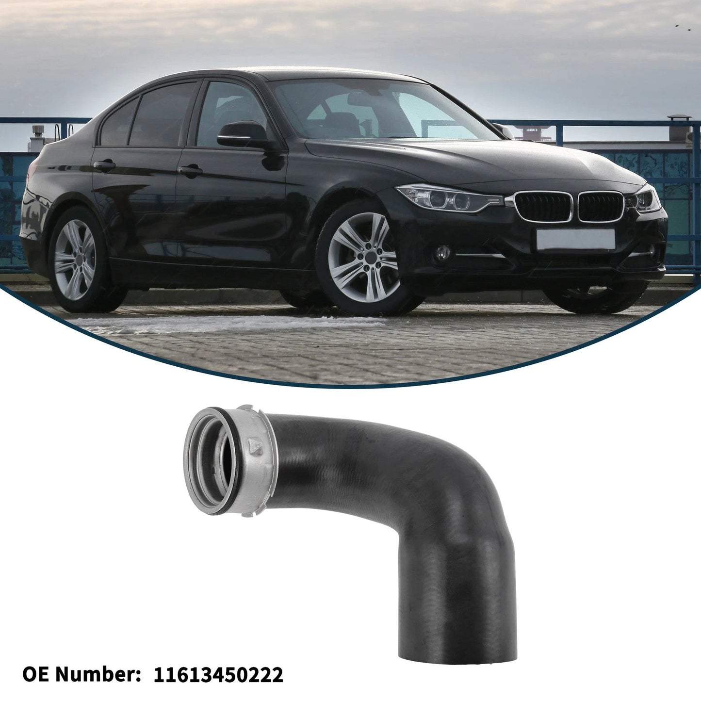 Radiator Heater Hose for BMW X3 E83 2.0d (2004-2007) 1 Pc