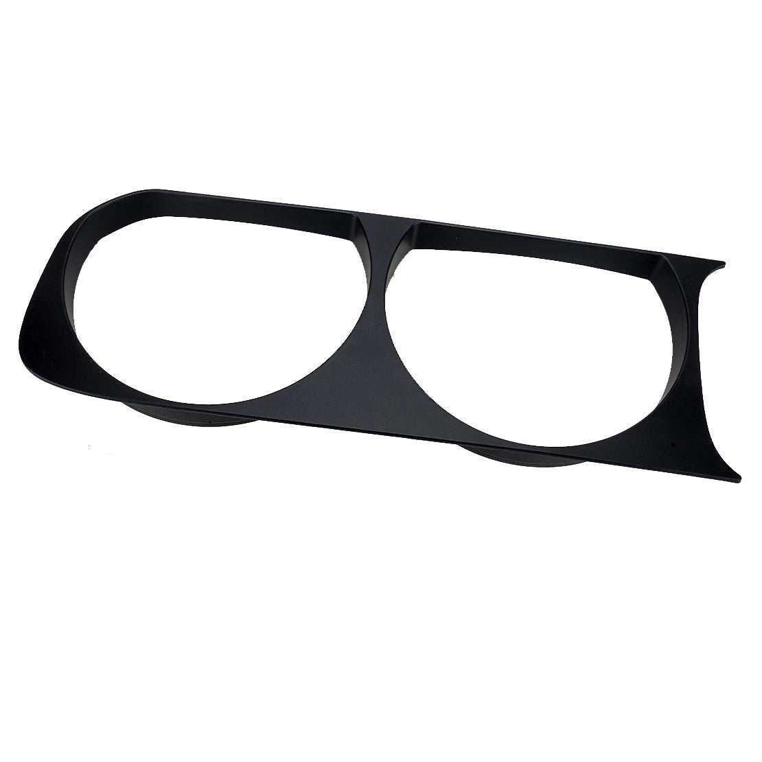 Black Headlight Cover Bezel Frame for Dodge Challenger (2015-2023)