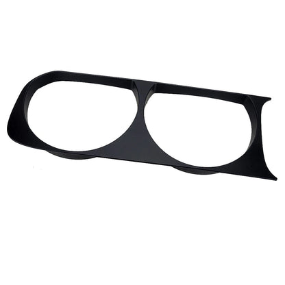 Black Headlight Cover Bezel Frame for Dodge Challenger (2015-2023)