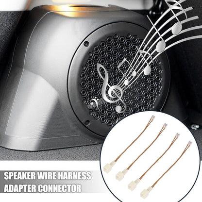 4 x Car Speaker Connector Wire Harness Plugs for Nissan Infiniti