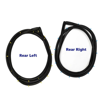 Weatherstrip Door Rubber Rear RL+RR Fits Datsun Nissan Cedric 240C 260C 4D Sedan