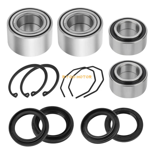 2 x Hub Bearings Seals for Arctic Cat 650 V-2 (2004–2004)