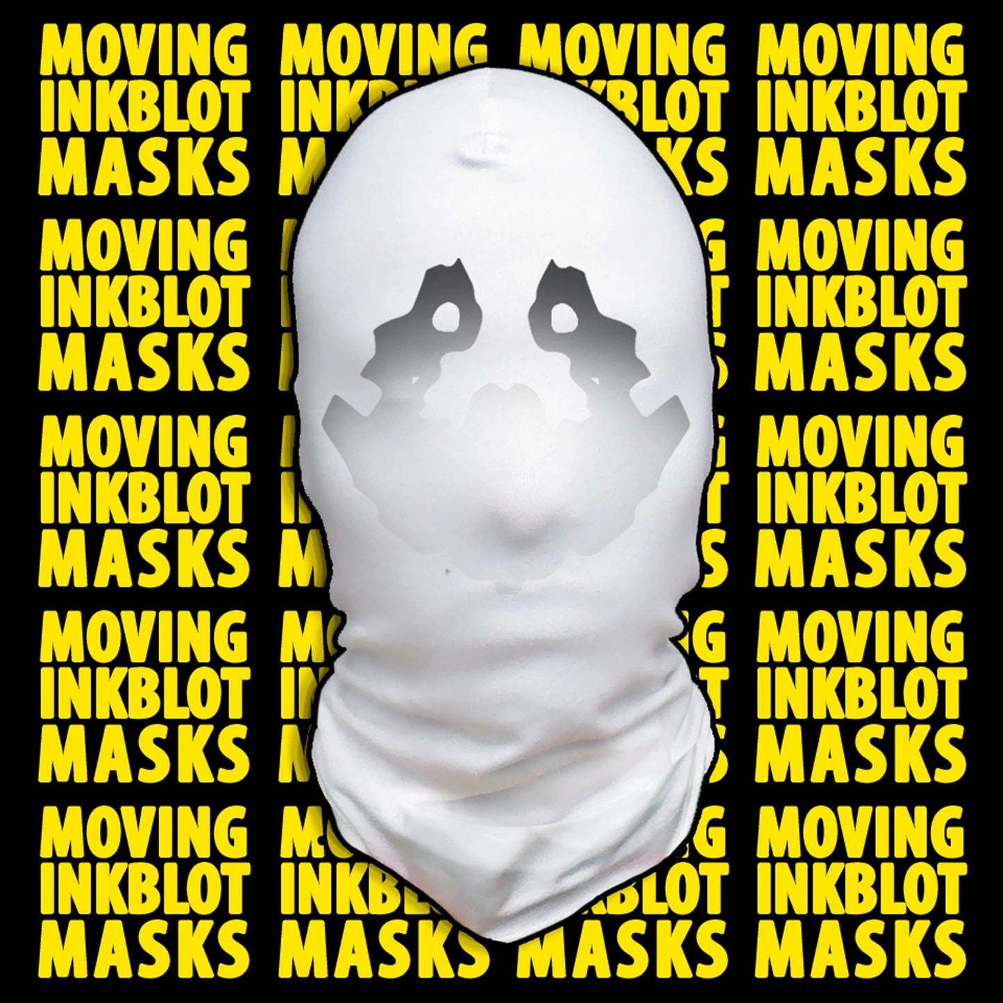 Rorschach Moving Inkblot Mask for Kids - Halloween Costume (Small)