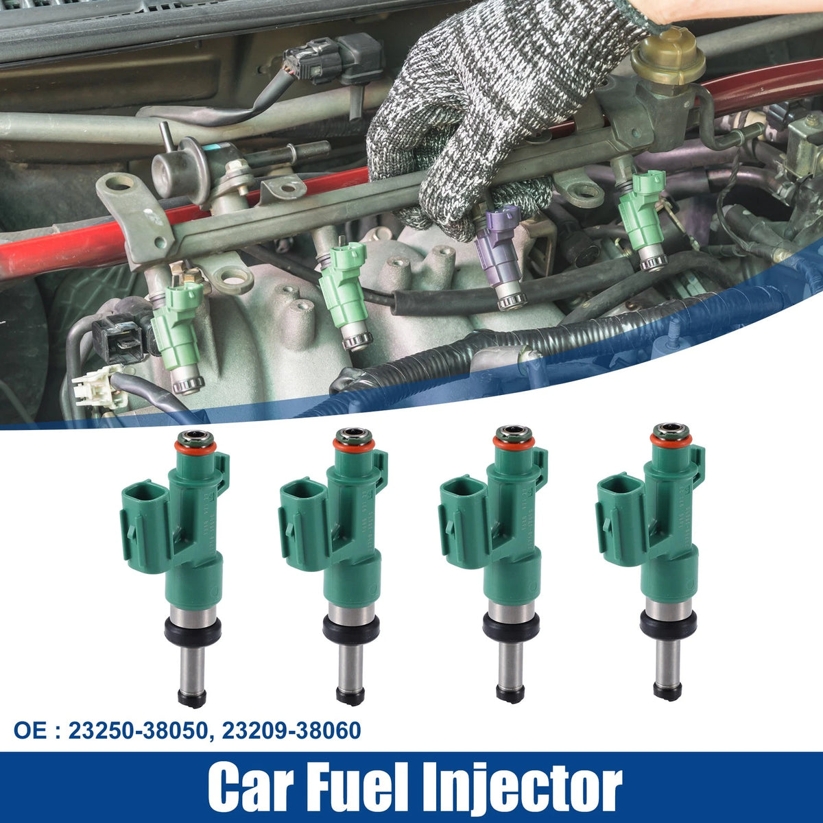 4 x Fuel Injector Nozzles for Lexus GS460 4.6L (2009-2011)