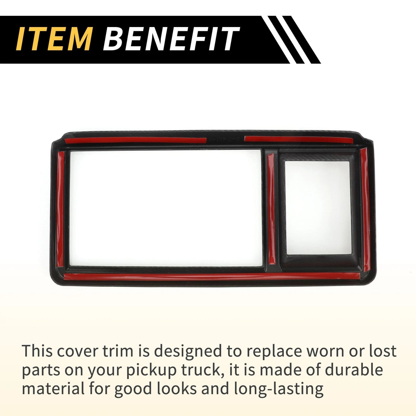 Carbon Fiber Dashboard Meter Frame Cover for Ford Maverick (2022-2024)