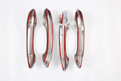 ABS Chrome Door Handle Keyless Cover Trim for 2022 Hyundai Tucson (2022)