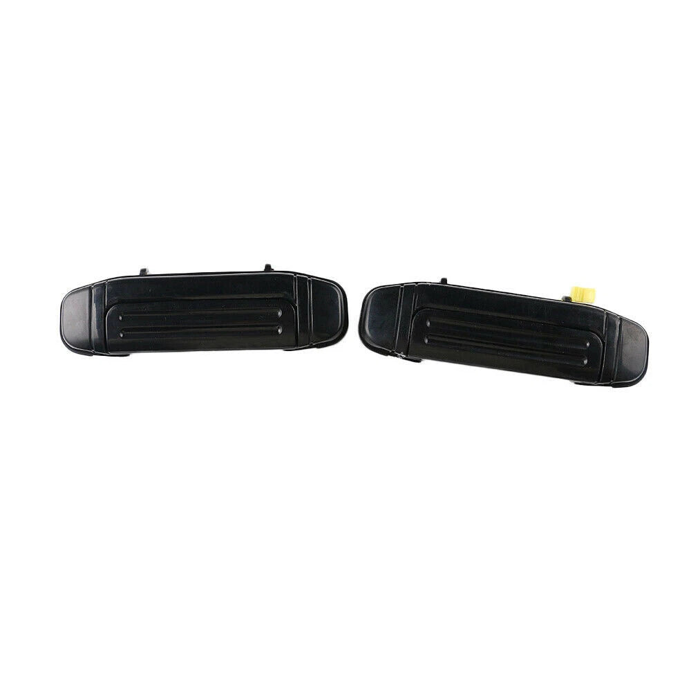 2 x Front Door Handles Black for Mitsubishi Montero Pajero (1991-2000)