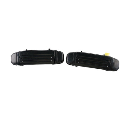 2 x Front Door Handles Black for Mitsubishi Montero Pajero (1991-2000)
