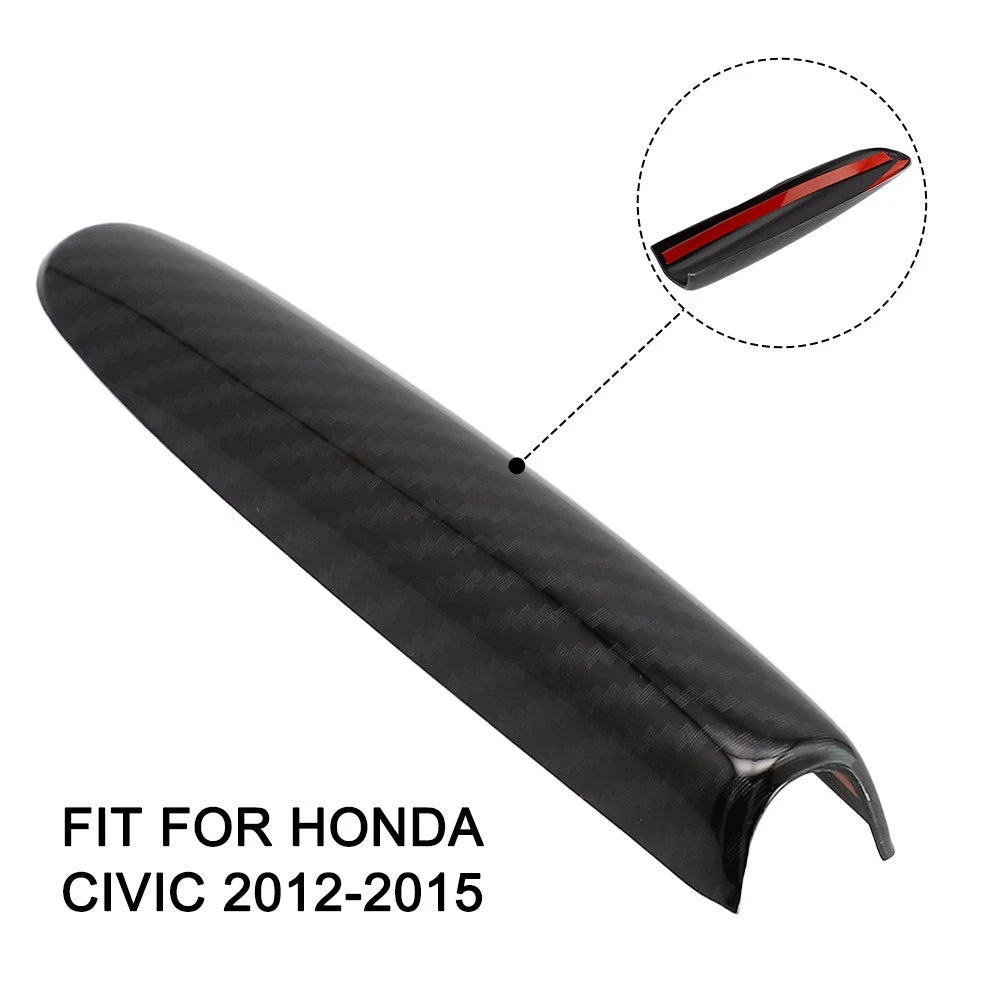 Carbon-Fiber Manual Hand-Brake Sleeve Cover for Honda Civic (2012–2015)