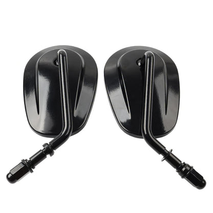 Black Rear View Side Mirrors for Harley-Davidson Sportster XL 1200 883 (2004-2023)