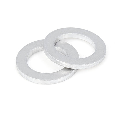 4 x M14 Silver Tone Oil Drain Plug Gaskets for Honda