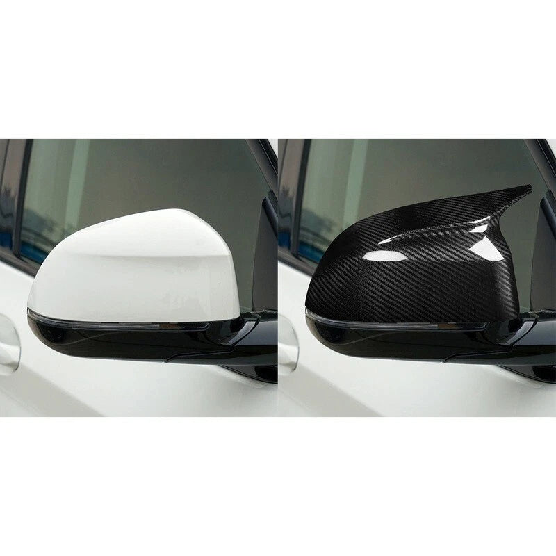 Carbon Fiber Add-on Side Mirror Cover Trim for BMW G01 G02 G05-G07 /X3-X7 21+