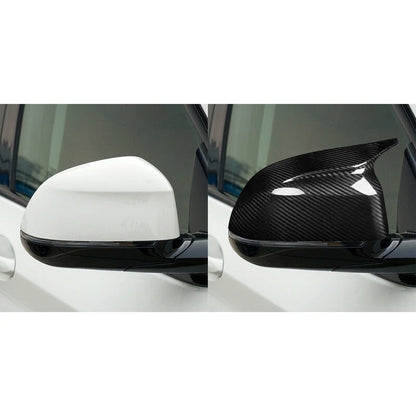 Carbon Fiber Add-on Side Mirror Cover Trim for BMW G01 G02 G05-G07 /X3-X7 21+