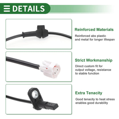 ABS Wheel Speed Sensor for Mitsubishi Mirage (2014-2021)