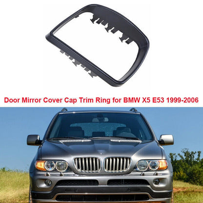 Passenger Right Side Mirror Cover Cap Trim for BMW E53 X5 (2000-2006)