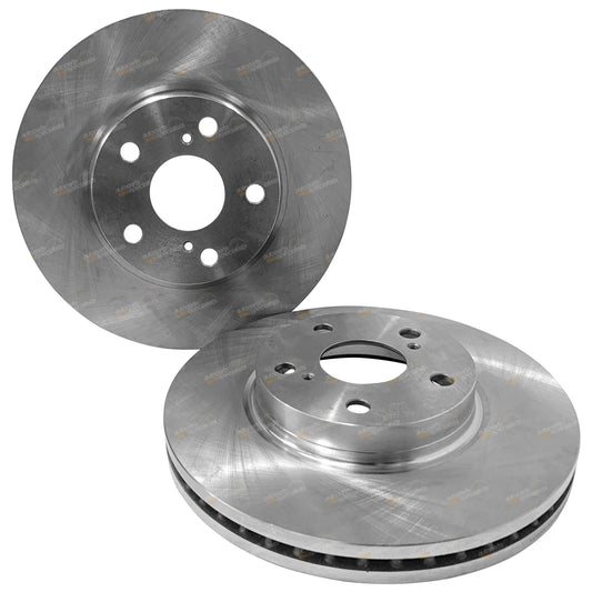 2 x Front Disc Brake Rotors for Toyota Hilux (2015–2019)