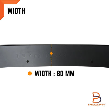 Matte Black Fender Flares for Toyota Hilux Ute (1997-2005)