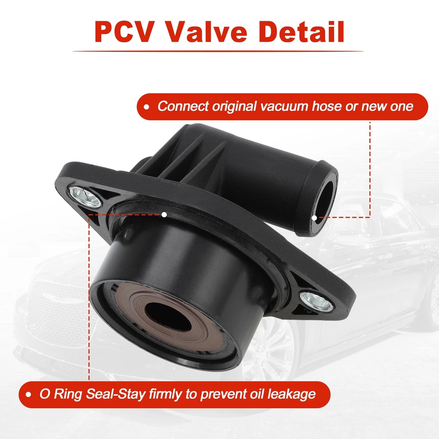 PCV Valve for Dodge Challenger, Ram, Jeep, Chrysler (2008-2023)
