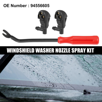 3pcs Front Windshield Washer Nozzle Kit for Chevrolet Cruze