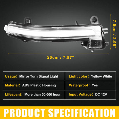 Mirror Turn Signal Light 63137280771 for BMW (1 Pair) (2007-2013)