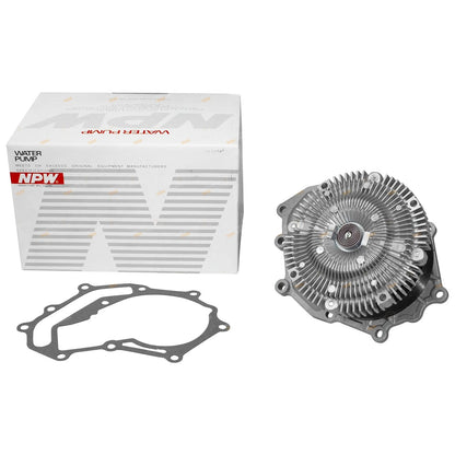 Water Pump + Fan Clutch for Nissan Patrol GU Y61 ZD30 3.0 Diesel (2000-2007)