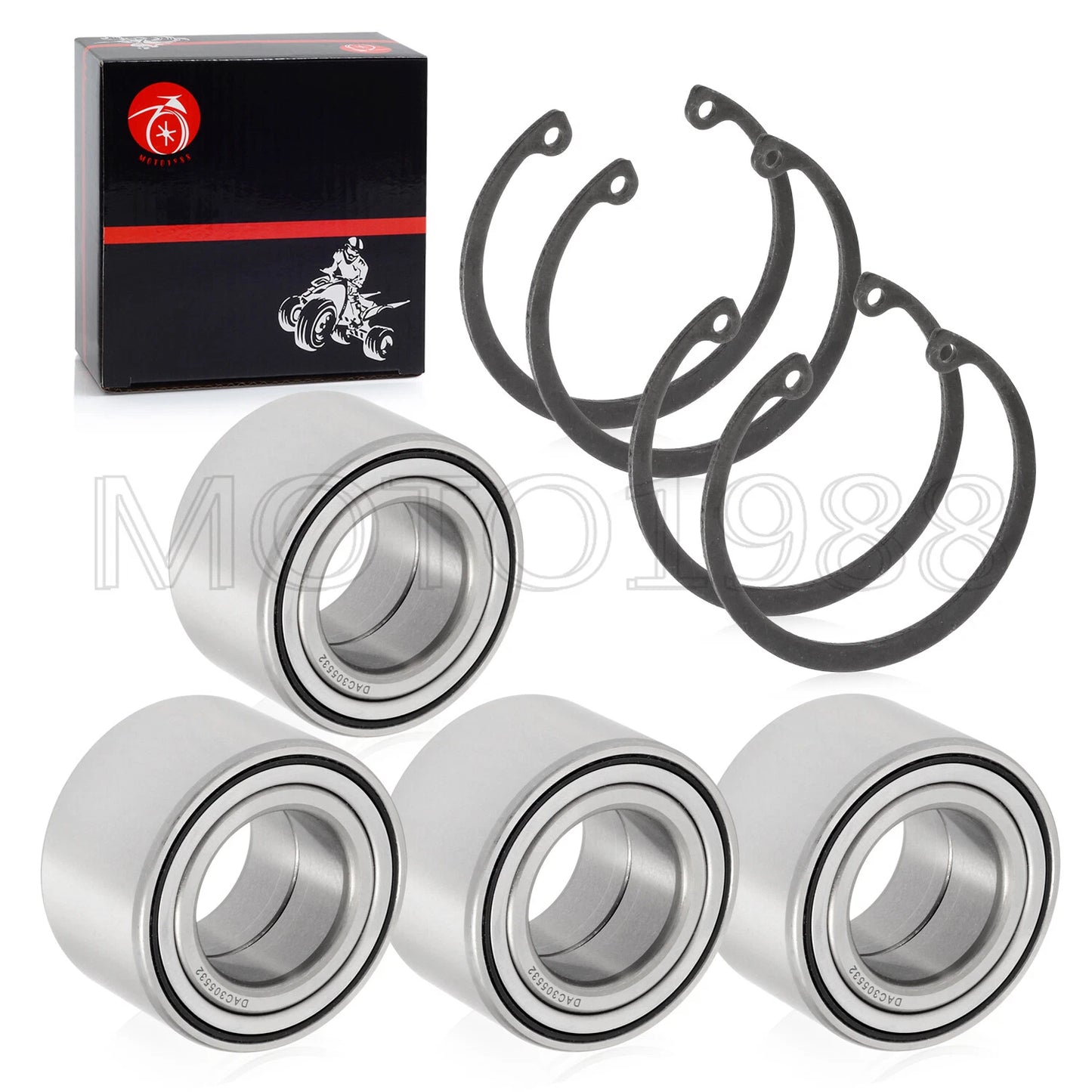 Wheel Bearings 4x for Yamaha Grizzly (2007-2019)