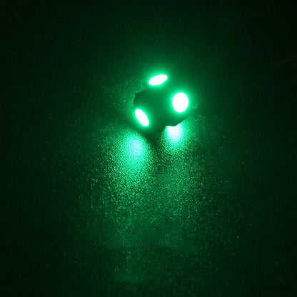 20 x T10 Green LED 5050 5SMD Wedge Light Bulbs for Car (W5W 194 168 2825)