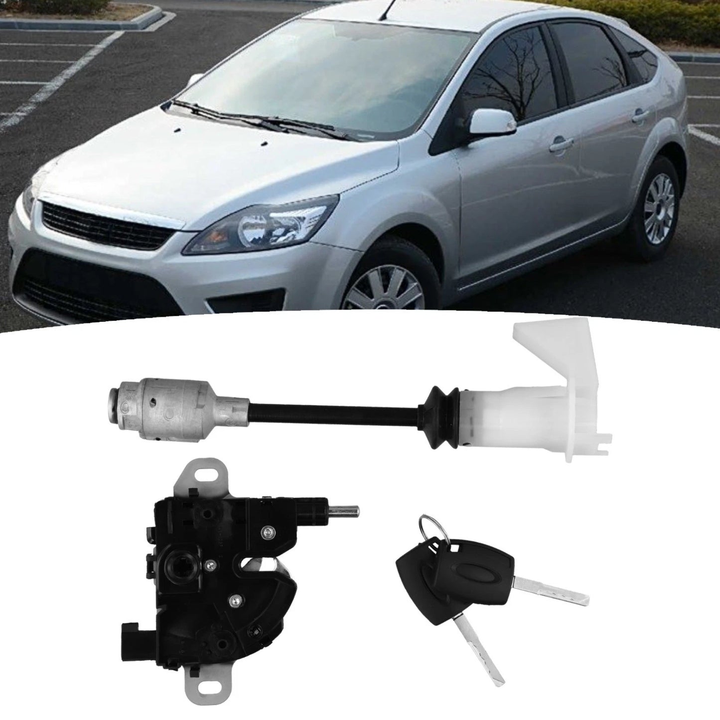 Bonnet Release Lock Replacement Set Ford Focus