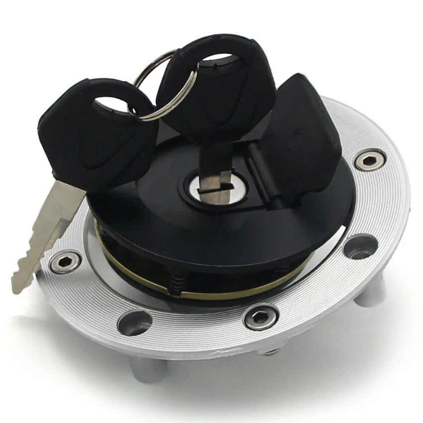 Fuel Gas Tank Cap Cover Keys for Suzuki RF400 DR800 DL650 V-Strom (1996-2023)