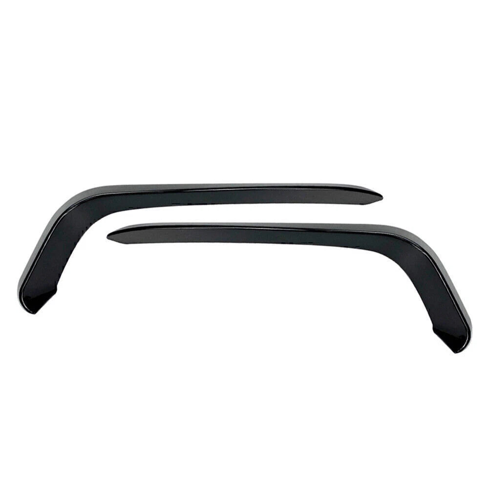 ABS Glossy Black Front Fog Light Trim for VW Passat Variant (2017-2018)