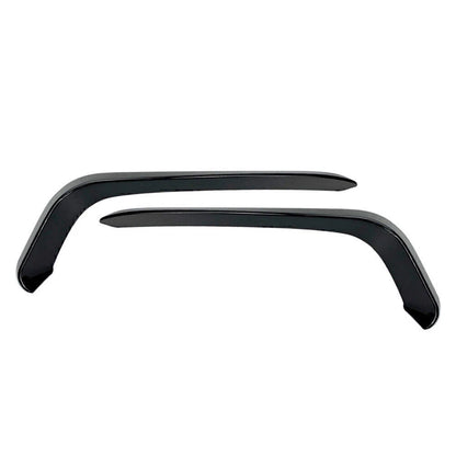 ABS Glossy Black Front Fog Light Trim for VW Passat Variant (2017-2018)