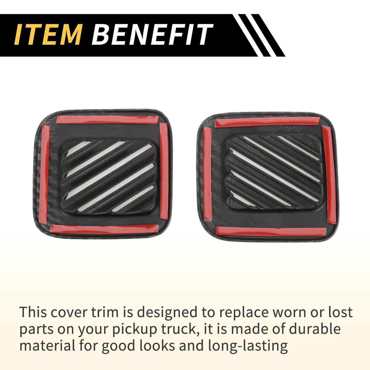 Carbon Fiber Dashboard Air Vent AC Outlet Cover for Ford Maverick (2022-2024)
