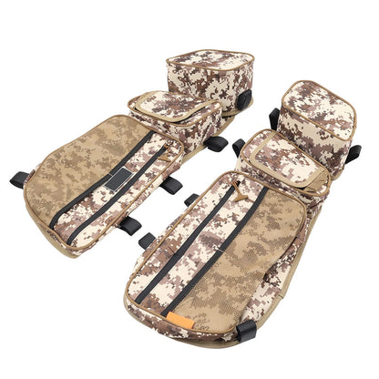 Front Side Door Storage Bags with Knee Pad for Can-Am Maverick X3 (2017-24)