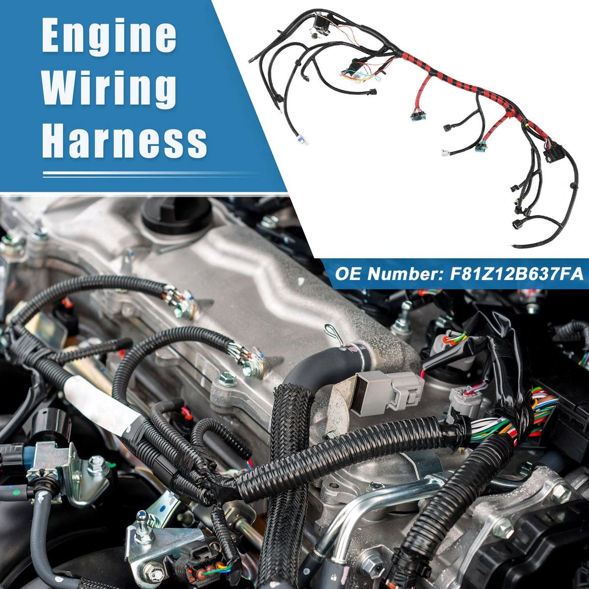Engine Wiring Harness Set for Ford F250 F350 (1997-2004)
