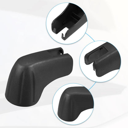 Rear Windshield Wiper Arm Nut Cover for Honda Pilot (2016-2023) - Black
